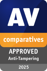 Approved: AV-Comparatives Anti-Tampering