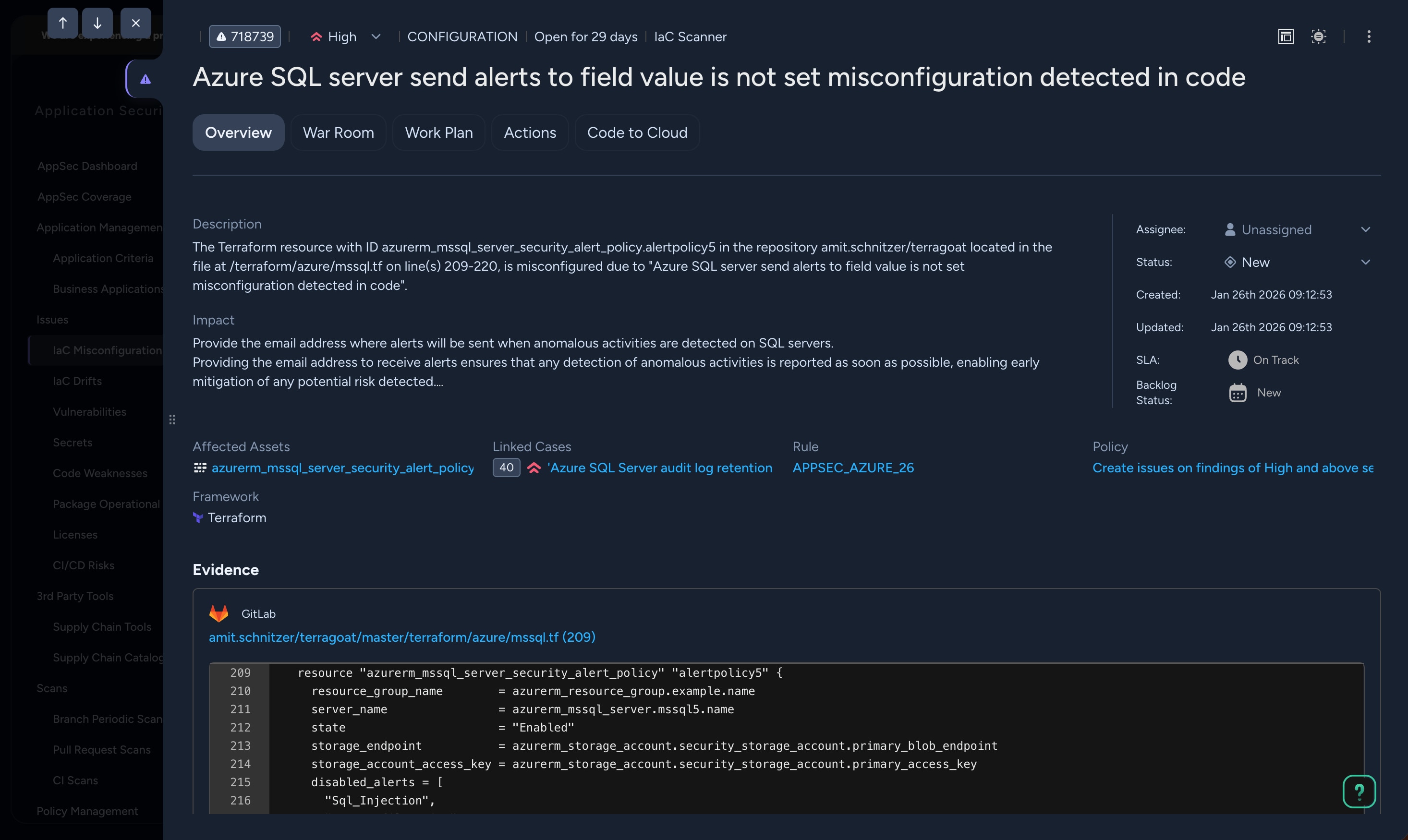 Infrastructure as Code (IaC) Security Front
